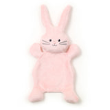 Flat Little Bunny Rabbit in Peach by BubbleGumDish