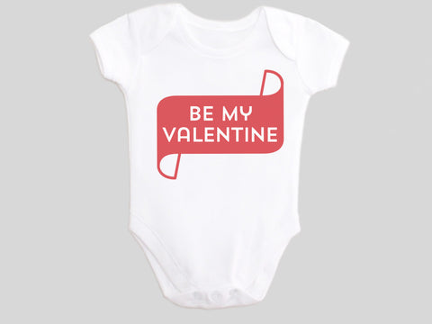Be My Valentine Valentine's Day Baby Bodysuit