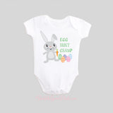 Easter Bunny Rabbit Egg Hunt Champ Baby Bodysuit by BubbleGumDish