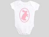 Pink Easter Bunny Rabbit Bodysuit from BubbleGumDish