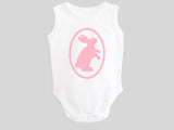 Pink Easter Bunny Rabbit Bodysuit from BubbleGumDish