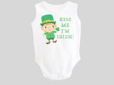 Leprechaun St. Patrick's Day Baby Bodysuit