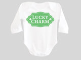 Girl's Lucky Charm St. Patrick's Day Baby Bodysuit