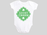Lucky Charm St. Patrick's Day Baby Bodysuit