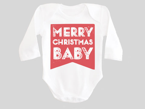 Merry Christmas Baby Bodysuit