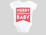 Merry Christmas Baby Bodysuit