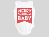 Merry Christmas Baby Bodysuit