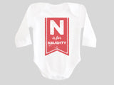 N is for Naughty Baby Bodysuit