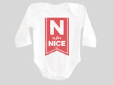 N is for Nice Baby Bodysuit