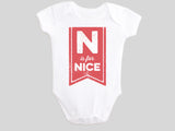 N is for Nice Baby Bodysuit
