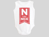 N is for Nice Baby Bodysuit