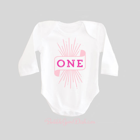 First Birthday Shirt