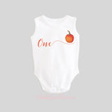 First Birthday Calligraphy Pumpkin Shirt