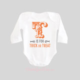 T is for Trick or Treat Halloween Shirt