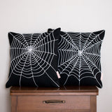 Spider Web Pillow Cover - Halloween Pillow Covers