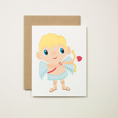 Cupid Valentine's Day Greeting Card