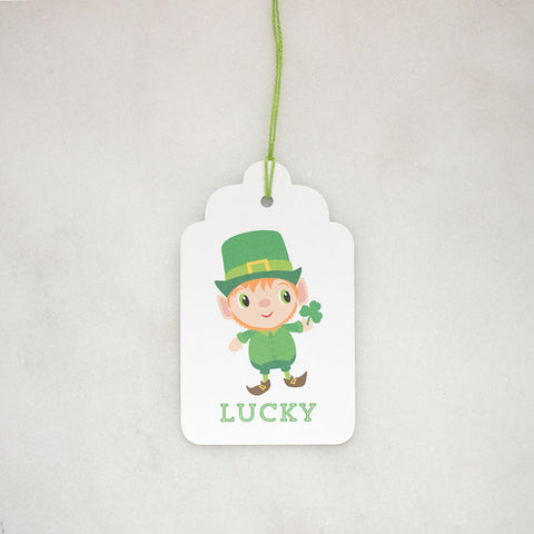 Lucky Leprechaun St. Patrick's Day Gift Tags