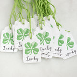St Patricks Day Gift Tags - Lucky Shamrock