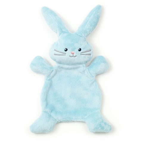 Flat Little Bunny Rabbit in Blue by BubbleGumDish