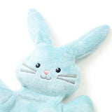 Flat Little Bunny Rabbit in Blue by BubbleGumDish
