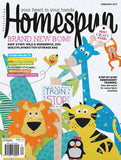 Homespun Magazine February 2017