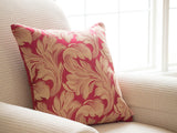 Baroque Scroll Valentines Day Pillow Cover