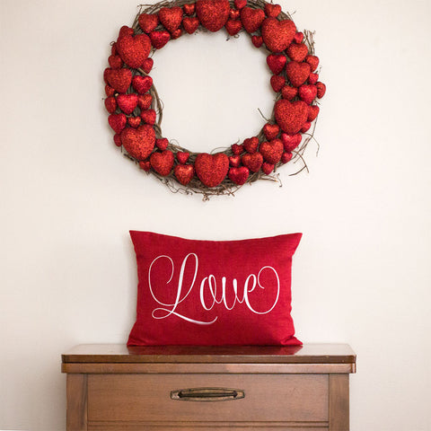 Love Valentine Pillow