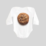 Cookie Long Sleeve Baby Bodysuit by BubbleGumDish