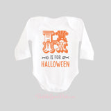 H is for Halloween Shirt