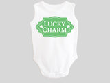 Girl's Lucky Charm St. Patrick's Day Baby Bodysuit