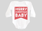 Merry Christmas Baby Bodysuit