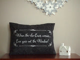 Custom Name Embroidered Pillow
